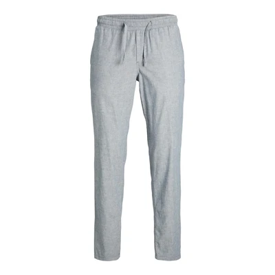 Afbeelding van JACK &amp; JONES heren linnen broek jpstace jjbreeze dek,Indigo BlauwS