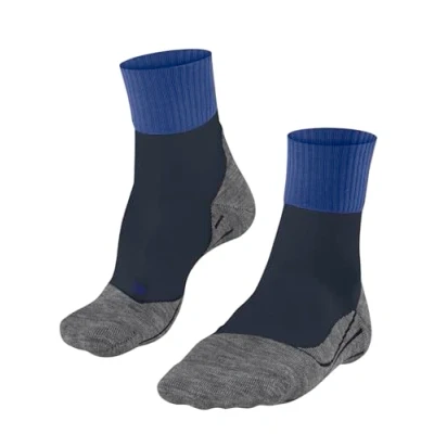 Afbeelding van FALKE Heren wandelsokken TK2 Explore Cool Short M SSO functioneel materiaal anti blaren dik 1 paar, blauw (kobalt 6118), 39 41