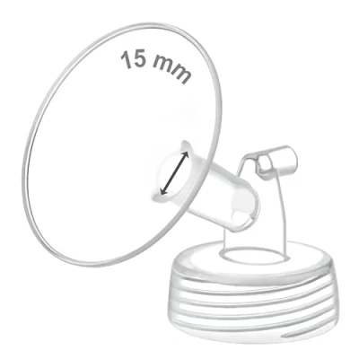 Afbeelding van Maymom Pompdeel compatibel met Spectra S1, S2 9 Plus; flens brede opening (één 15 mm), geen originele flens, Baby USA Parts