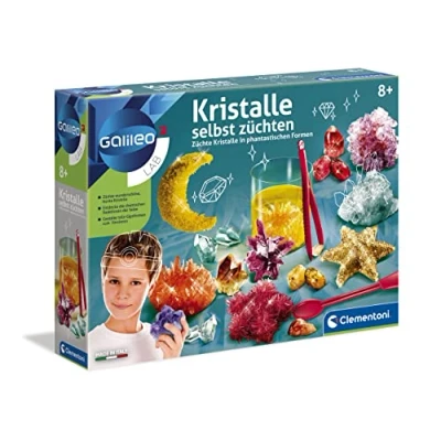 Afbeelding van Clementoni Galileo Science Automatische kristallen voor schriftelijke informatie, speelgoed 8 jaar, kleurrijke experimenten kinderkamer, kleur meerkleurig, 59116