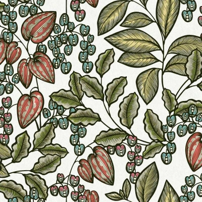 Afbeelding van AS Creation AP Floral Impression 37702 4 / 377024 Paars
