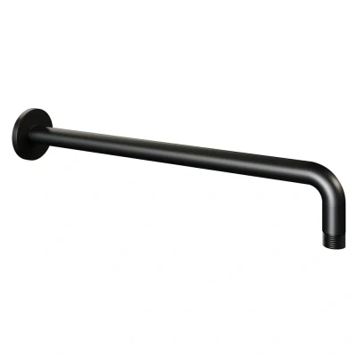 Afbeelding van Brauer Black Edition Wandarm gebogen 40cm mat zwart