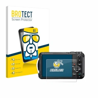 Afbeelding van BROTECT Glas Screen Protector voor Ricoh Pentax WG 8 Schermbeschermer [9H Hardheid, Beschermglas Folie niet Gehard Glas]