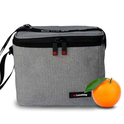 Afbeelding van Lunchtas on The Go 4 l, grijs gemêleerd