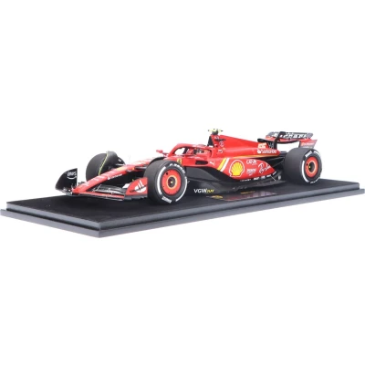 Afbeelding van Ferrari SF 24 Looksmart Modelauto 1:18 2024 Carlos Sainz Scuderia LS18F1056 Bahrain GP