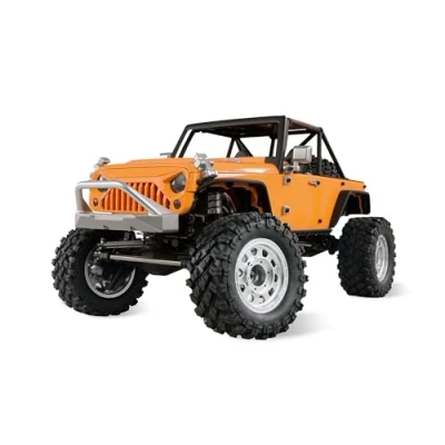 Afbeelding van Amewi Hyper Go SC+ Scale Crawler FOC 1:12 Brushless RC modelauto voor beginners Elektro 4WD RTR 2,4 GHz Met lichteffect