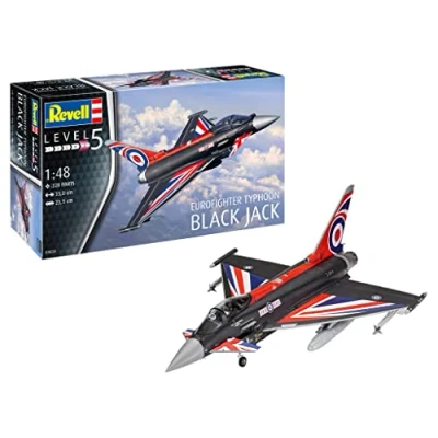 Afbeelding van 1:48 Revell 03820 Eurofighter Typhoon Black Jack Plastic Modelbouwpakket
