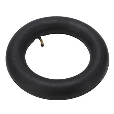 Afbeelding van Binnenband, 3.00‑3.25‑8 Schokabsorptie Rubberen binnenband Comfortabel Sterk schaalbaar voor kruiwagen(Gebogen mond)