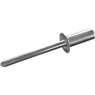 Afbeelding van GOEBEL® 250 x Gesloten blindklinknagels (Ø L) 4,8 17 mm Alu Aluminium / RVS A2 Verzonken kop CUP 2121148170 Popnagel