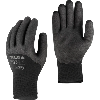 Afbeelding van Snickers 9325 Weather Flex Guard Gloves Zwart/Zwart