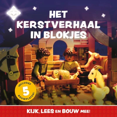 Afbeelding van Het kerstverhaal in blokjes (Paperback)