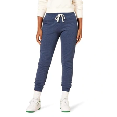 Afbeelding van Amazon Essentials Dames French Terry Fleece Jogger Sweatbroek, marine heide, Small