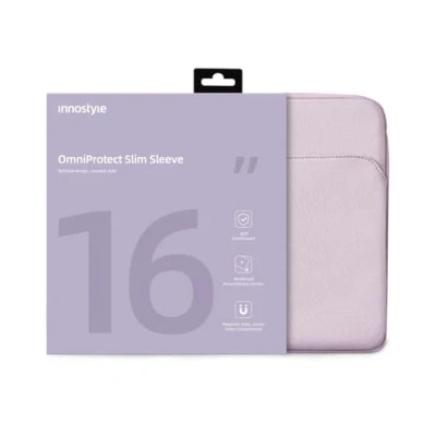 Afbeelding van Innostyle® Omniprotect Slim Laptoptas 16&quot; Waterdichte Paars