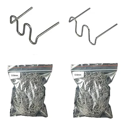 Afbeelding van Gloryit Plastic Lassen Hot Nietmachine Auto, 1000 STKS Kunststof Nietmachine, RVS Staples, Nietjes Auto Bumper Reparatie, Reparatie