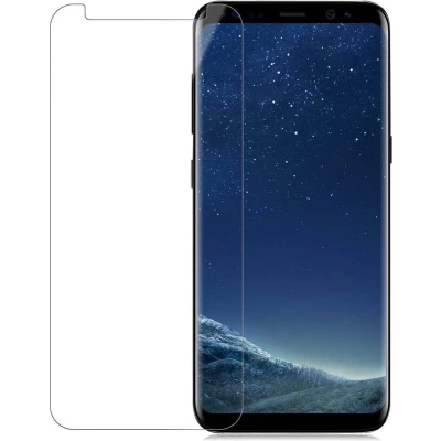 Afbeelding van Cadorabo Pantser film geschikt voor Samsung Galaxy S8 in KRISTALHELDER Geharde (Tempered) display beschermglas 9H hardheid met 3D Touch (RETAIL PACKAGING)