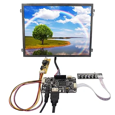 Afbeelding van VSDISPLAY 10,4 inch 1024x768 HD 4:3 500nit VS104T 003A IPS LCD Scherm met HDMI Audio Controller Driver Board