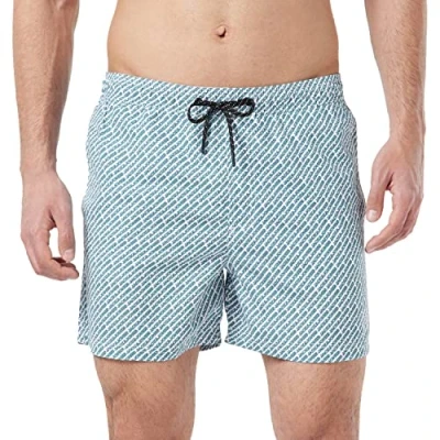 Afbeelding van Jack &amp; Jones Jpstfiji Jjswim Branded MINI Zwemshorts, Heren, Maat: Small, Capri