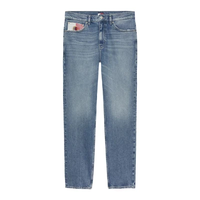 Afbeelding van Tommy Jeans &#039;RYAN&#039; blauw denim / rood wit