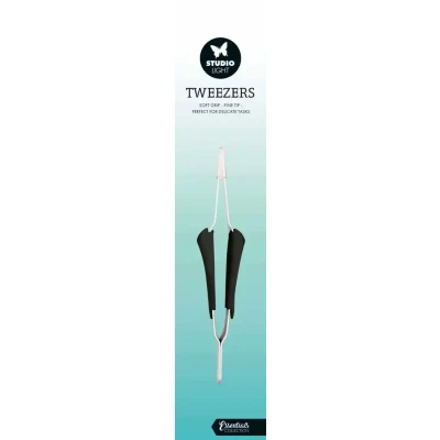 Afbeelding van Tweezer soft grip fine tip Essentials Tools nr.02