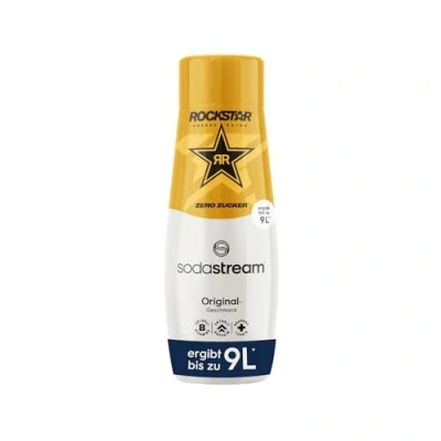 Afbeelding van SodaStream Siroop Rockstar Original Zero 1 x fles geeft 9 liter kant en klare drank, in enkele seconden bereid altijd vers, 440 ml