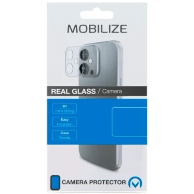 Afbeelding van Mobilize Gehard Glas Clear Screenprotector Camera Samsung Galaxy S23 Ultra
