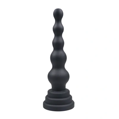 Afbeelding van Blackdoor Collection Anal Beads Buttplug met Zuignap voor Mannen 16.5 cm Zwart