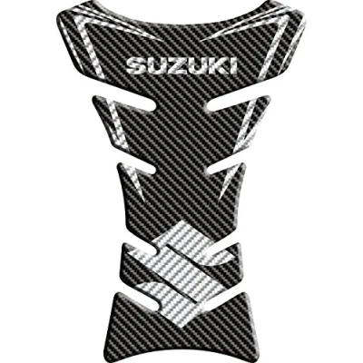 Afbeelding van Tankpad Gemaakt van kunsthars, 3D effect, compatibel met Suzuki Carbon