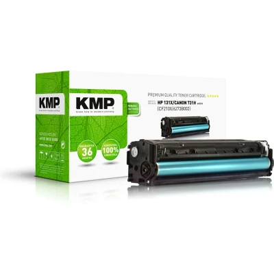 Afbeelding van KMP H T171 Tonercassette vervangt HP 131X, CF210X Zwart 2400 bladzijden Compatibel Toner