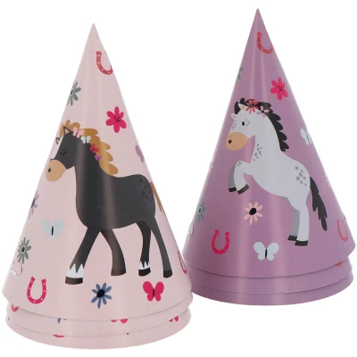 Afbeelding van Happy Horses Feesthoedjes 6 stuks