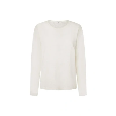 Afbeelding van Pepe Jeans Floren Longsleeve, Dames, Maat: Small, Mousse white