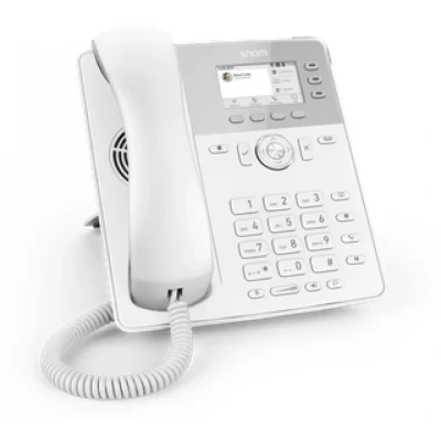 Afbeelding van Snom D717 VoIP Telefon dreiweg Anruffunktion weiß