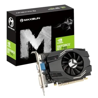 Afbeelding van MAXSUN Grafische kaarten GeForce GT 730 2 GB Videokaart GPU 128 Bit DDR3 ITX PCI Express DVI I, HDMI, VGA