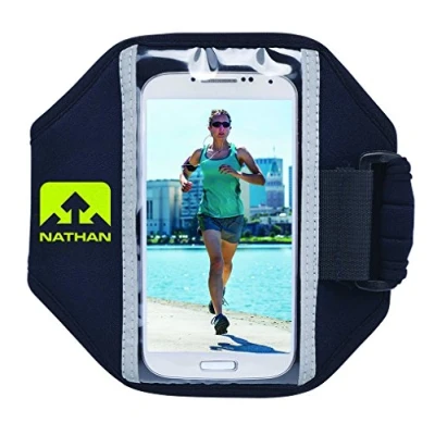 Afbeelding van Nathan Super 5K Hardloop Telefoonhouder Zwart Maat: ONE SIZE