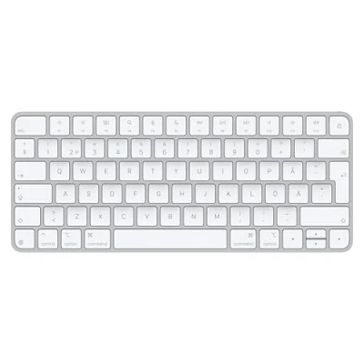 Afbeelding van Apple Magic toetsenbord Universeel USB + Bluetooth QWERTY Fins, Zweeds Wit