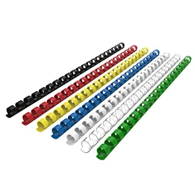 Afbeelding van RAYSON Bindruggen, 90 Vel, 12 mm, Kleurrijke, A4, Doos van 100