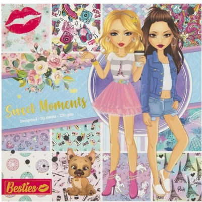 Afbeelding van Design Blok Sweet Moments, 20 vellen