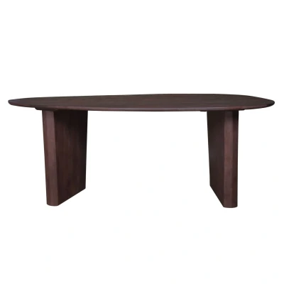 Afbeelding van Eettafel Rudo 240 x 110 cm Espresso Mangohout