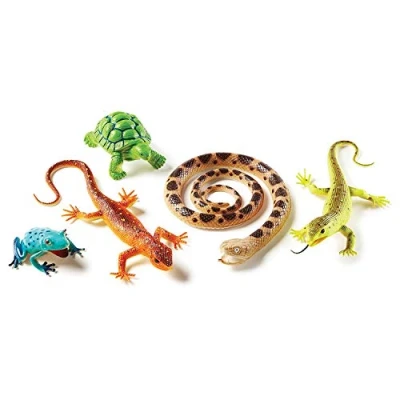 Afbeelding van Learning Resources Jumbo Reptielen &amp; Amfibieën 5 Stuk Set