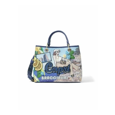 Afbeelding van Braccialini Cartoline Handtas, Dames, Maat: One Size, Unico