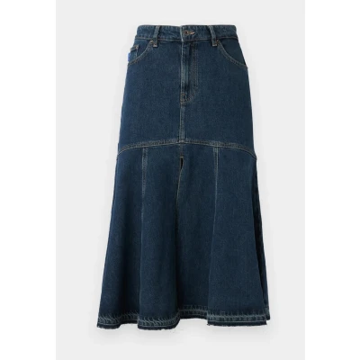 Afbeelding van HUGO Gidya Jeansrok, Dames, Maat: XS, Navy