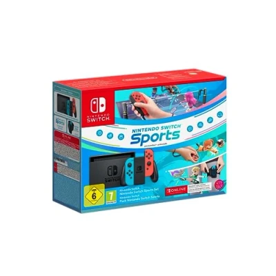 Afbeelding van Nintendo Switch (2019 upgrade) Red/Blue + Sports
