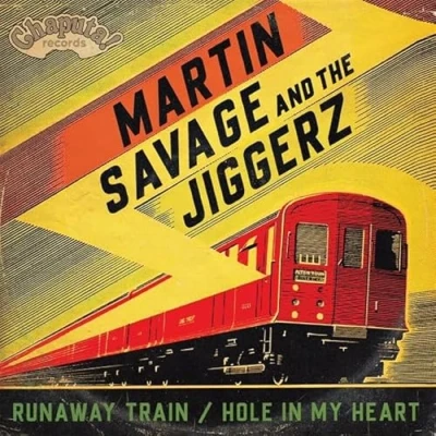 Afbeelding van Martin Savage &amp; The Jiggerz Runaway Train (7&quot; Vinyl Single)