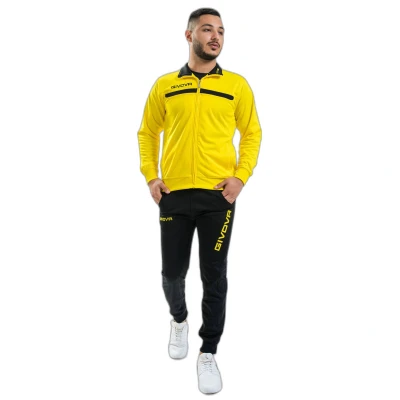 Afbeelding van GIVOVA Overall One Full Zip Polarflex geel/zwart
