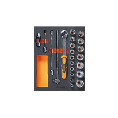 Afbeelding van Beta M96 Zachte foam inlegbak met assortiment 024500096