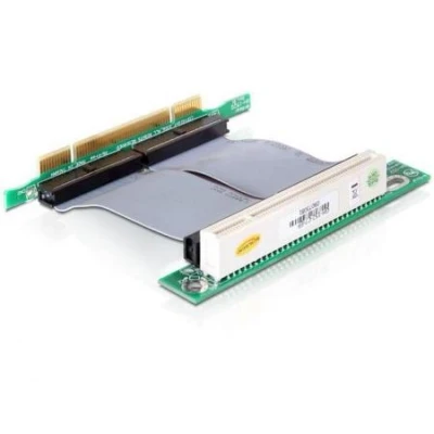 Afbeelding van PCI riser kaart 32bit/5V li.w.kabel 7cm Delock