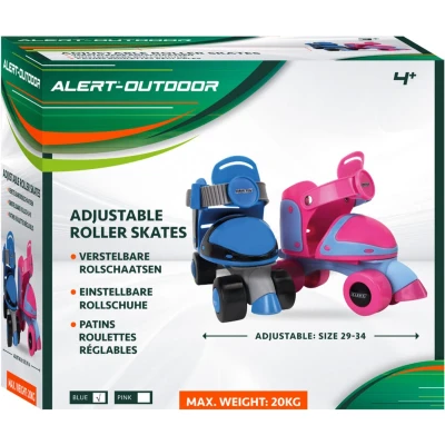 Afbeelding van Alert Inline Skates Maat 29 34 Verstelbare Rolschaaten Blauw 1 paar