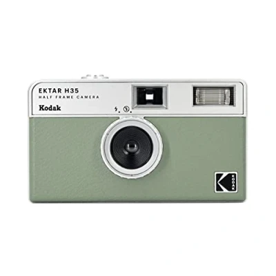 Afbeelding van Kodak Ektar H35 FILM CAMERA GROEN halfframe halfkleinbeeld Dit is de voorloper van H35N