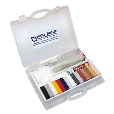 Afbeelding van Karl Dahm tegelreparatieset voor wand en vloertegels, het repareren van tegels porselein, perfecte reparatiesets inclusief verzegeling, 12090