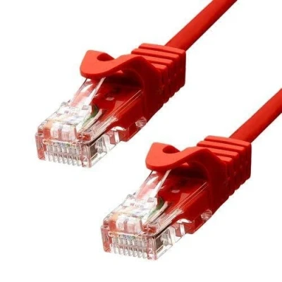 Afbeelding van PROXTEND CAT5e U/UTP CU PVC ethernetkabel rood 5M