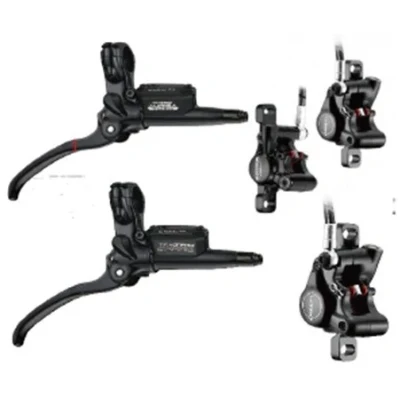 Afbeelding van Tektro bakfiets schijfrem set hydro hd t525 twin auriga